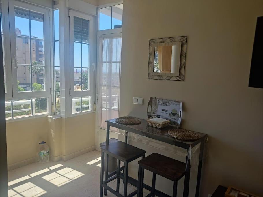Acogedor Apartamento Frente Al Mar Elena Y Michele Almería Eksteriør bilde