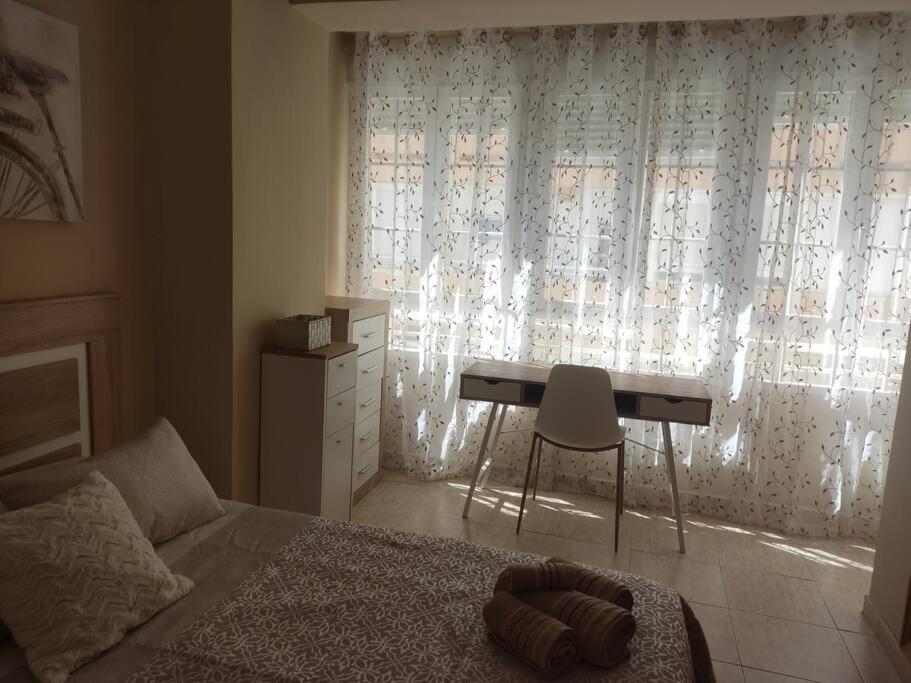 Acogedor Apartamento Frente Al Mar Elena Y Michele Almería Eksteriør bilde